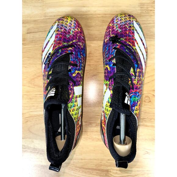 Adidas Adizero Texas 5 Star 7.0 7v7 Football Cleats Shoes DA9171 Multicolor‎ 13 - Picture 6 of 10